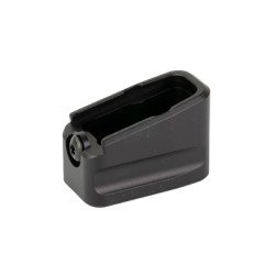 Warne Magazine Extension Fits Glock 43X/48 9MM +2 Black 3133