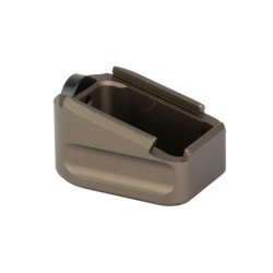 Warne Magazine Extension Fits Sig Sauer P320 9MM +3 Dark Earth 3208