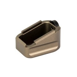 Warne Magazine Extension Fits CZ 75 9MM +3 Dark Earth MECZ75-3DE