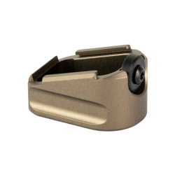 Warne Magazine Extension Fits CZ 75 9MM +3 Dark Earth MECZ75-3DE