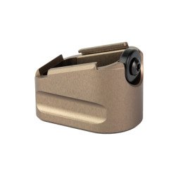 Warne Magazine Extension Fits CZ 75 9MM +5 Dark Earth MECZ75-5DE