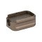 Warne Extended Base Pad Fits Glock 17/22 +0 Dark Earth MEG17-0DE