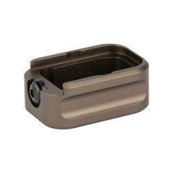 Warne Magazine Extension Fits Glock 19/23 9MM/.40 S&W +3/+2 Dark Earth MEG19-3-2DE
