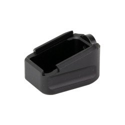 Warne Magazine Extension Fits Sig Sauer P320 9MM +3 Black MESIG-3-2BLK
