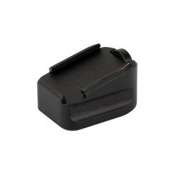 Warne Extended Base Pad Fits S&W M&P 9/40 +0 Black MESW-0BLK
