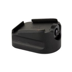 Warne Extended Base Pad Fits S&W M&P 9/40 +0 Black MESW-0BLK