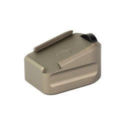 Warne Extended Base Pad Fits S&W M&P 9/40 +0 Dark Earth MESW-0DE