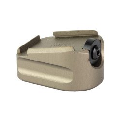 Warne Extended Base Pad Fits S&W M&P 9/40 +0 Dark Earth MESW-0DE