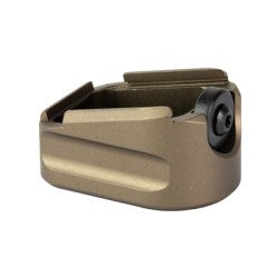Warne Magazine Extension Fits S&W M&P 9/40 +3/+2 Dark Earth MESW-3-2DE