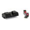 Zaffiri Precision Fiber Optic Sight Set Fits Glock Red Fiber Optic Black Housing HD.Sights