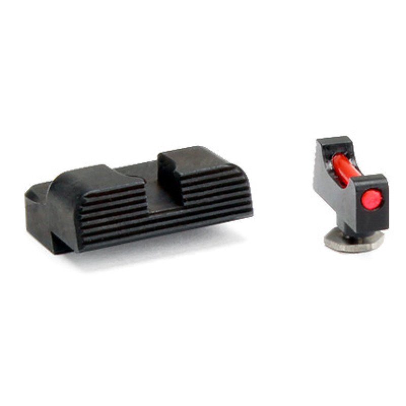 Zaffiri Precision Fiber Optic Sight Set Fits Glock Red Fiber Optic Black Housing HD.Sights Zaffiri Precision Fiber Optic Sight Set Fits Glock Red Fiber Optic Black Housing HD.Sights